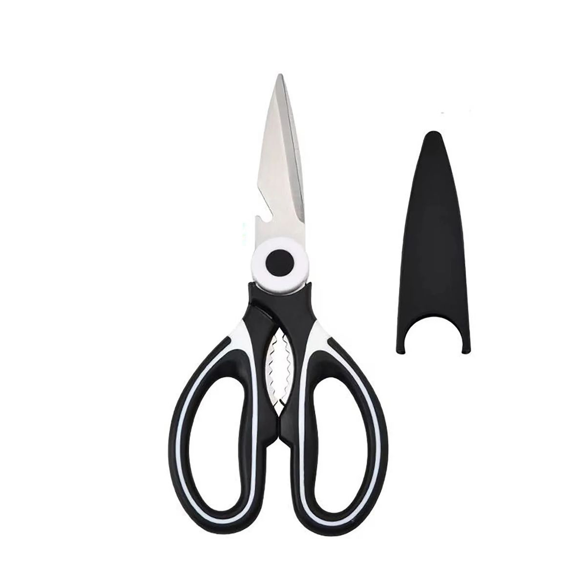 Durable Kitchen Scissors with Non Slip Handles 3