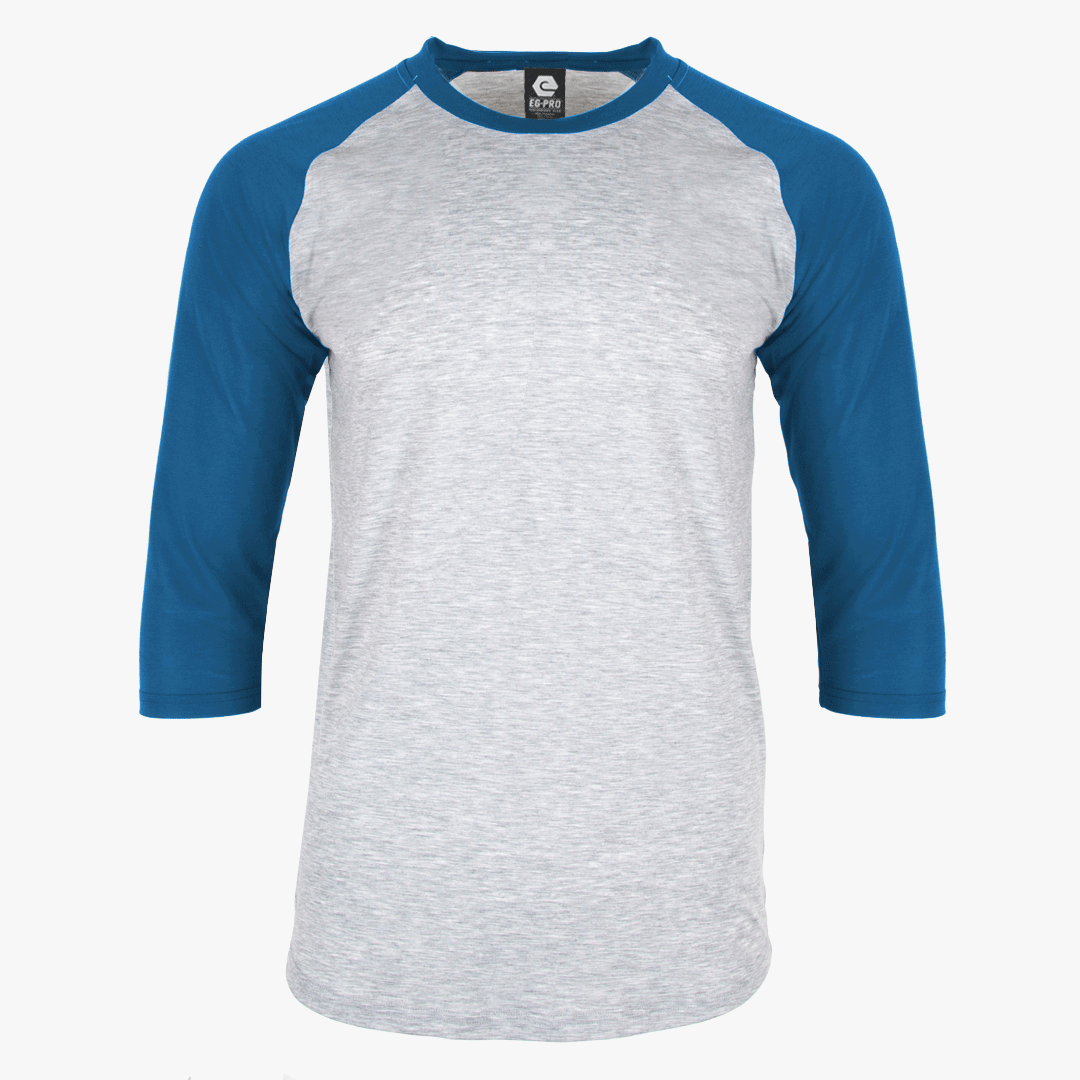 #H214 / Varsity Men's 3/4 Sleeve Baseball Tee 2