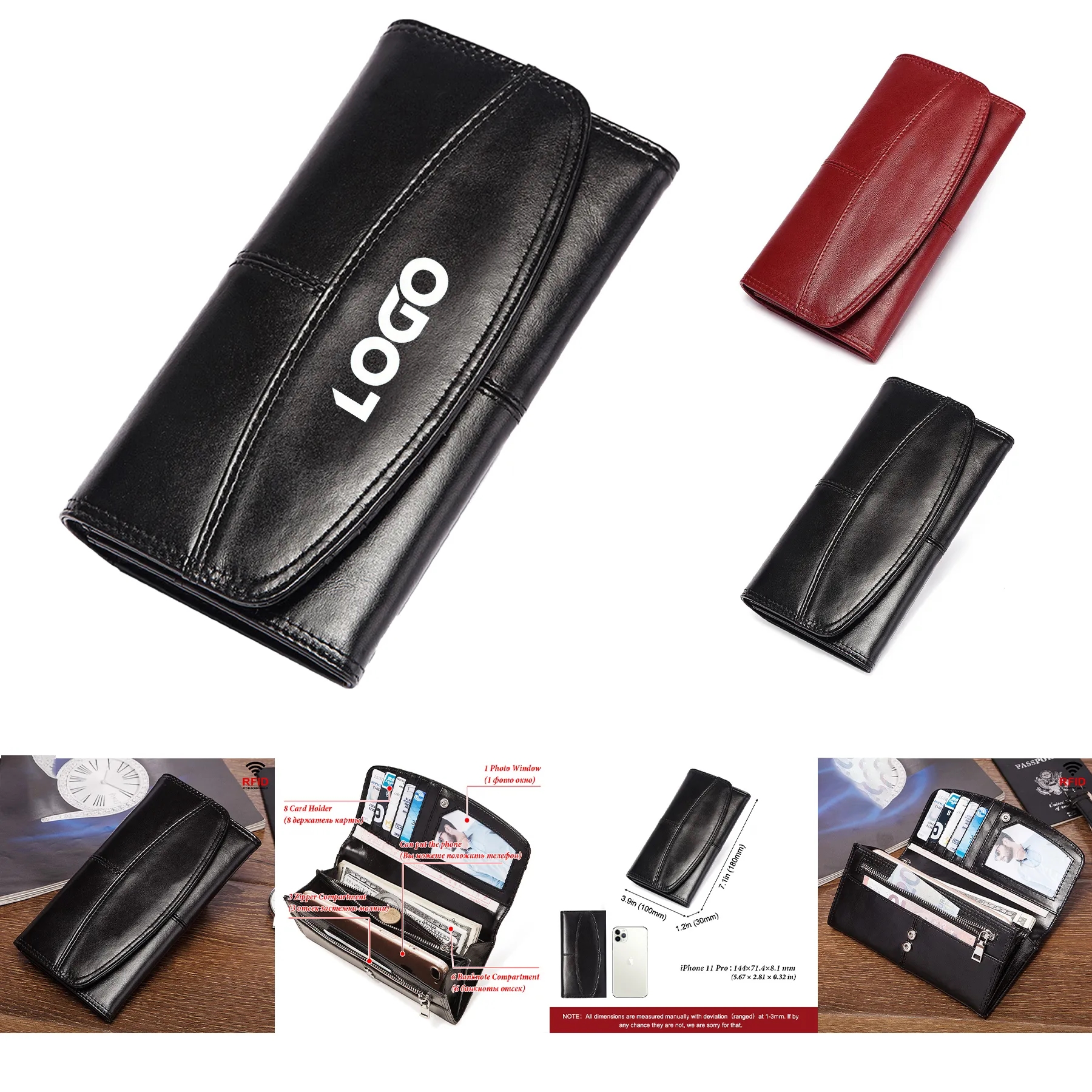 Genuine Leather Wallets 1