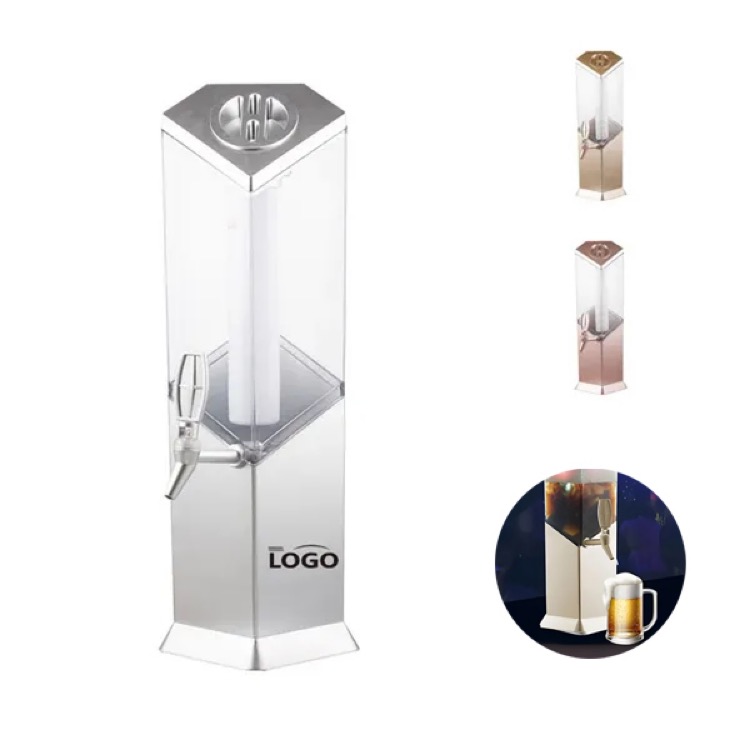 Illuminated Draft Beer Tower 2