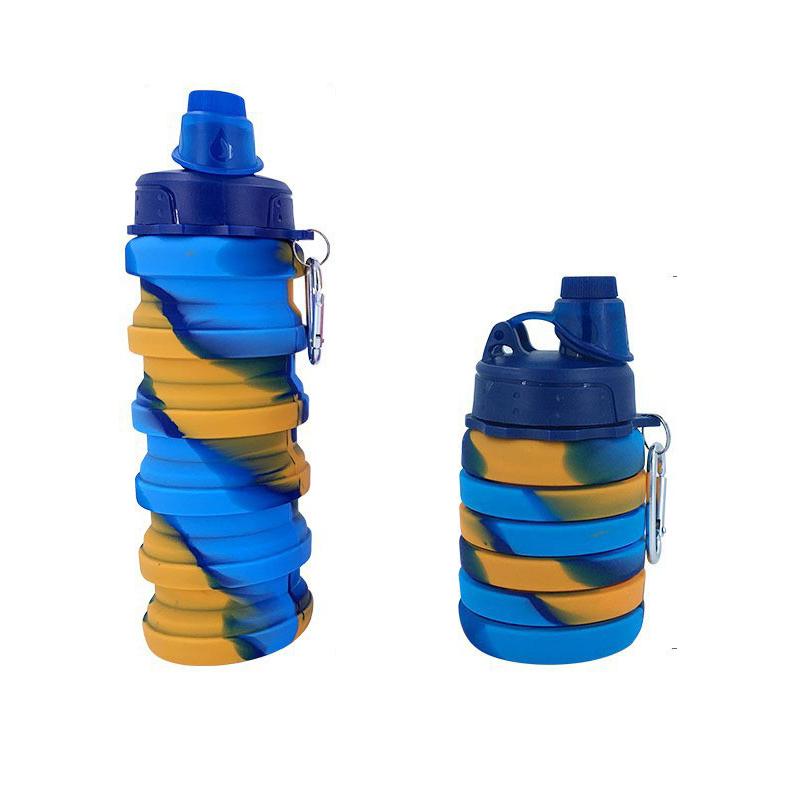 17oz Colorful Silicone Water Cup 5
