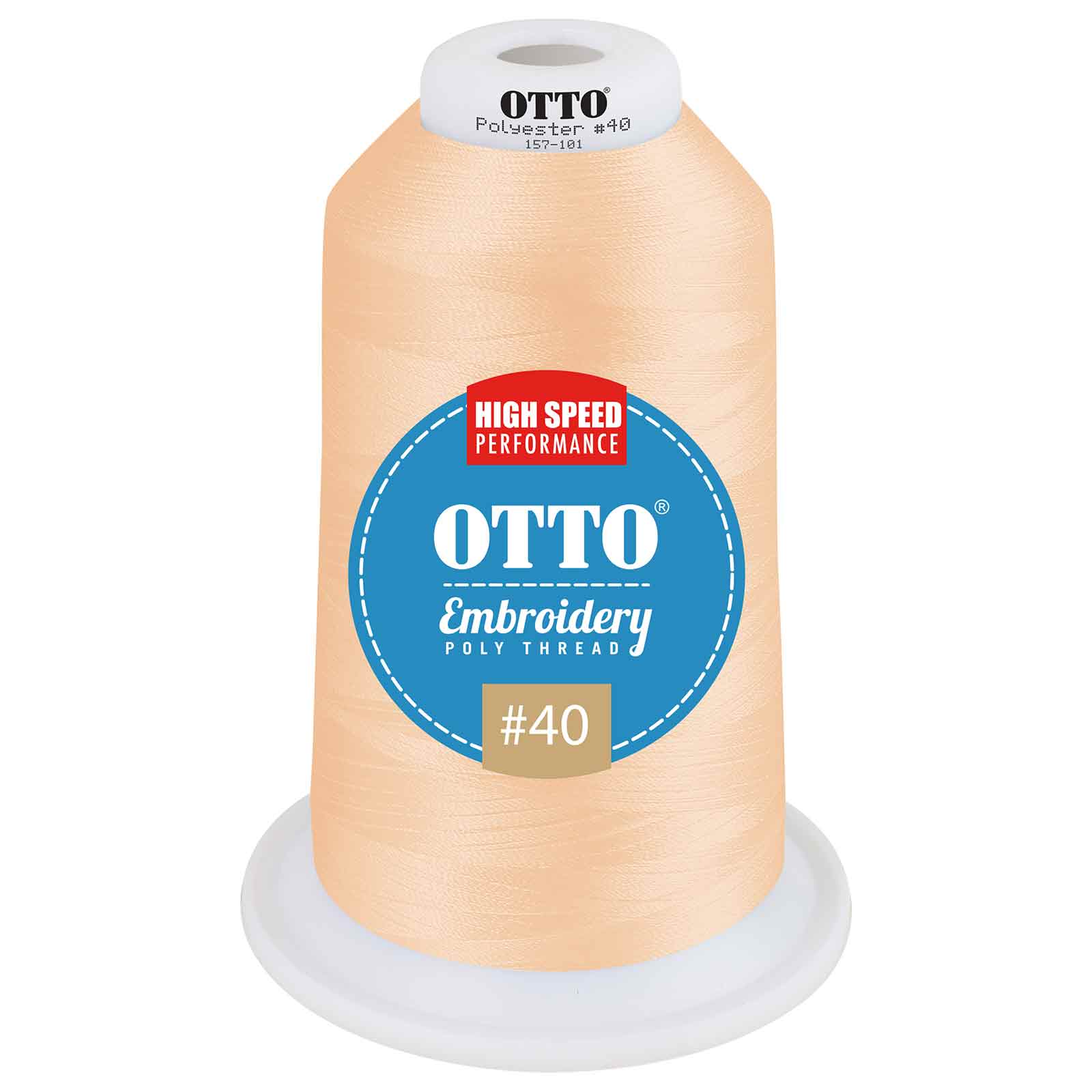 OTTO Embroidery Poly Thread #40 5,500 yd. King Cone 236
