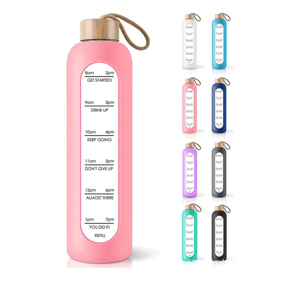 Glass Water Bottle 3