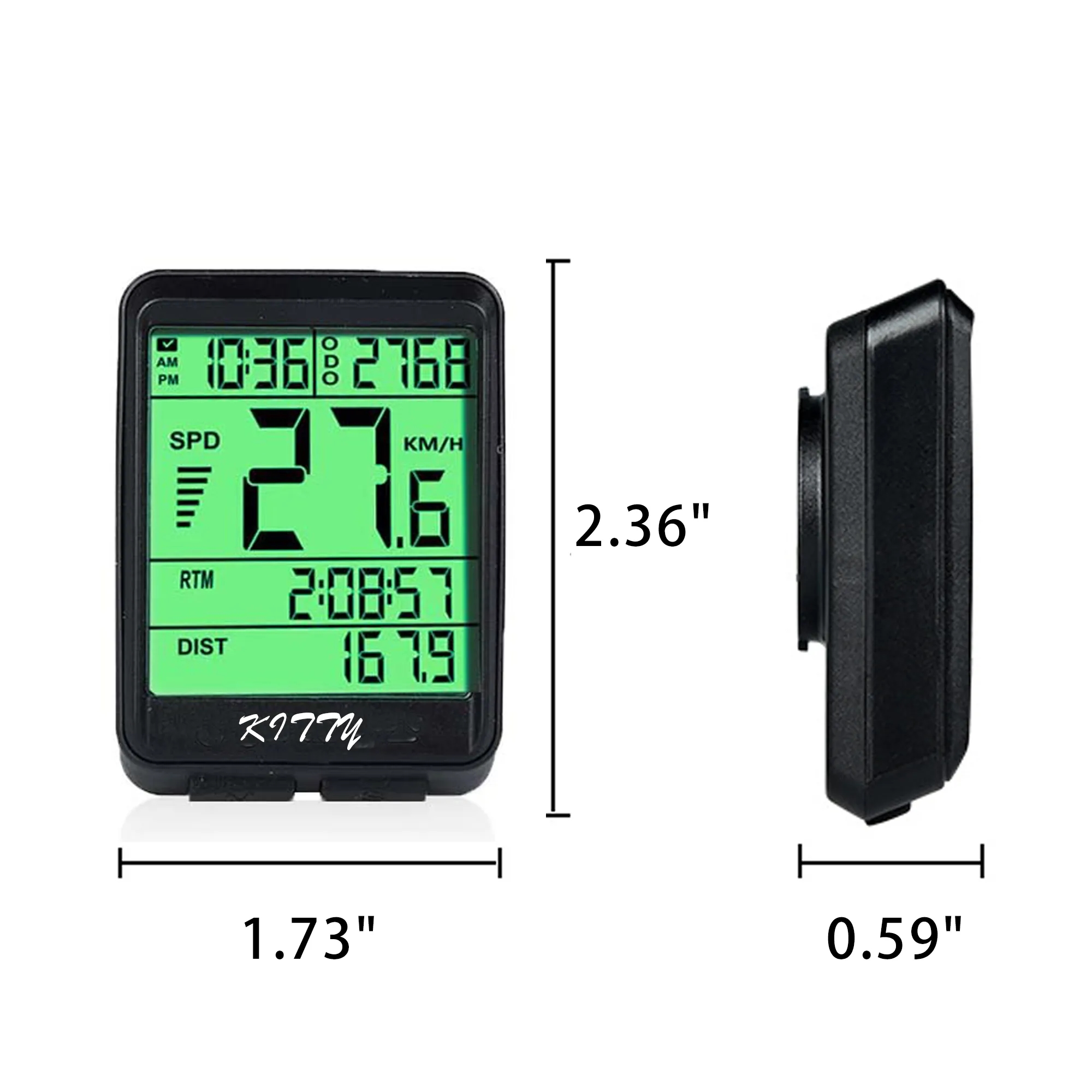 Road Bike Night-Luminous Speedometer 5