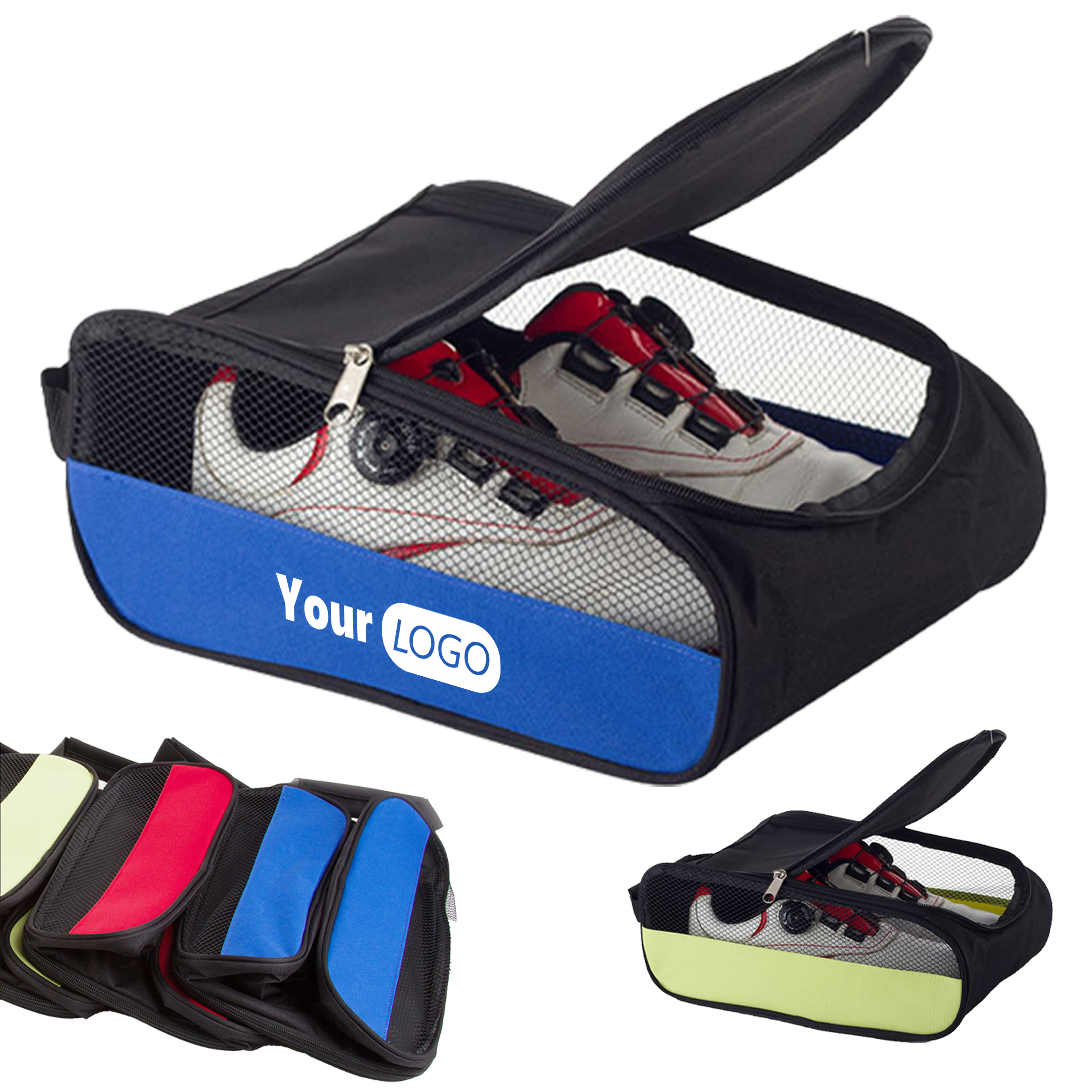 Polyester Dustproof Golf Shoe Bag ?C Breathable For Freshness 2