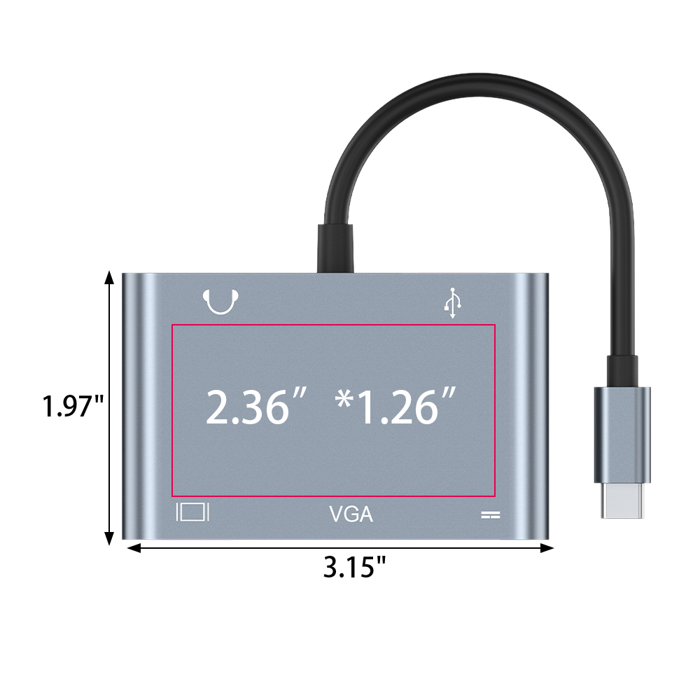 Eros 5-in-1 Laptop Docking Station