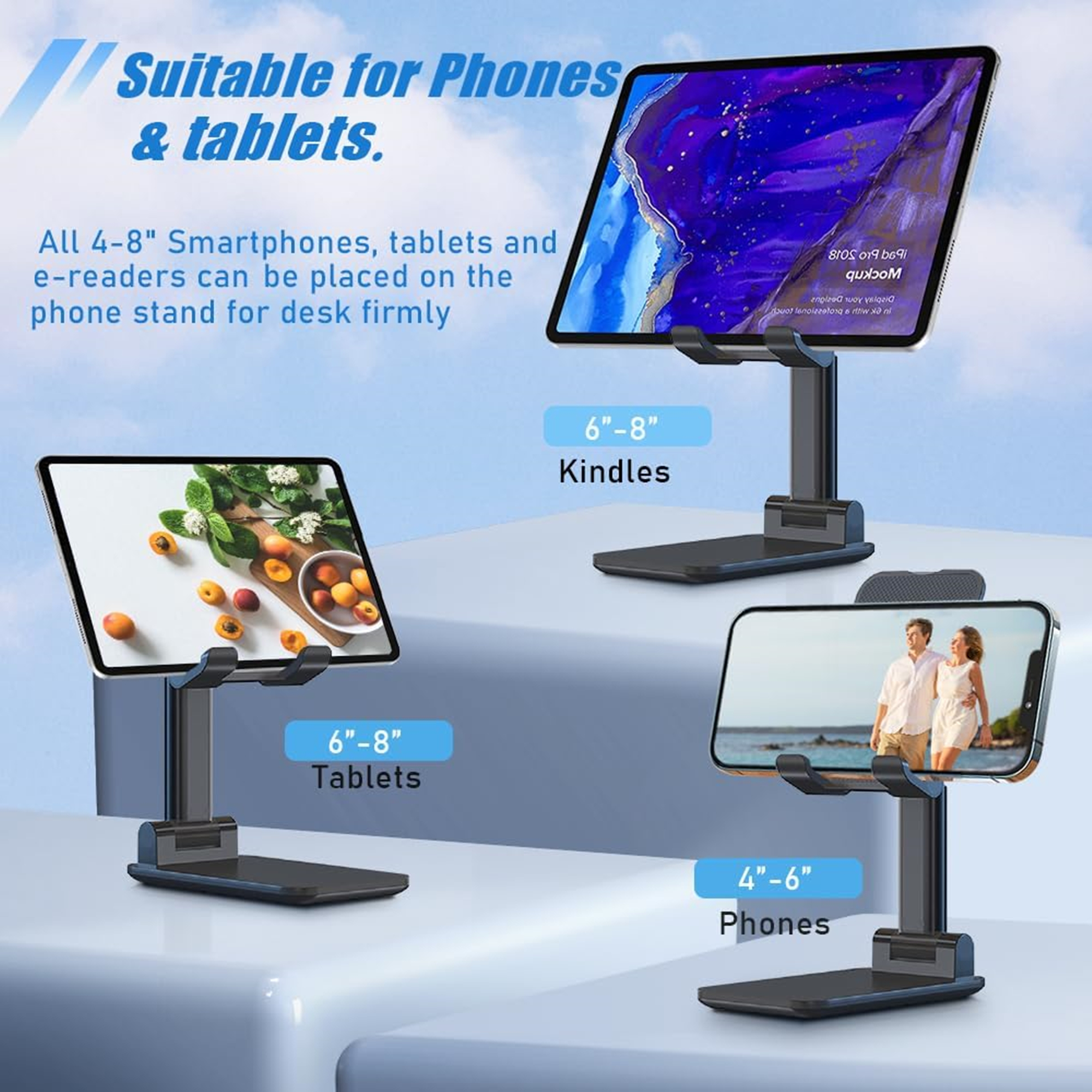 Cell Phone Holder With Silicon Pad 3