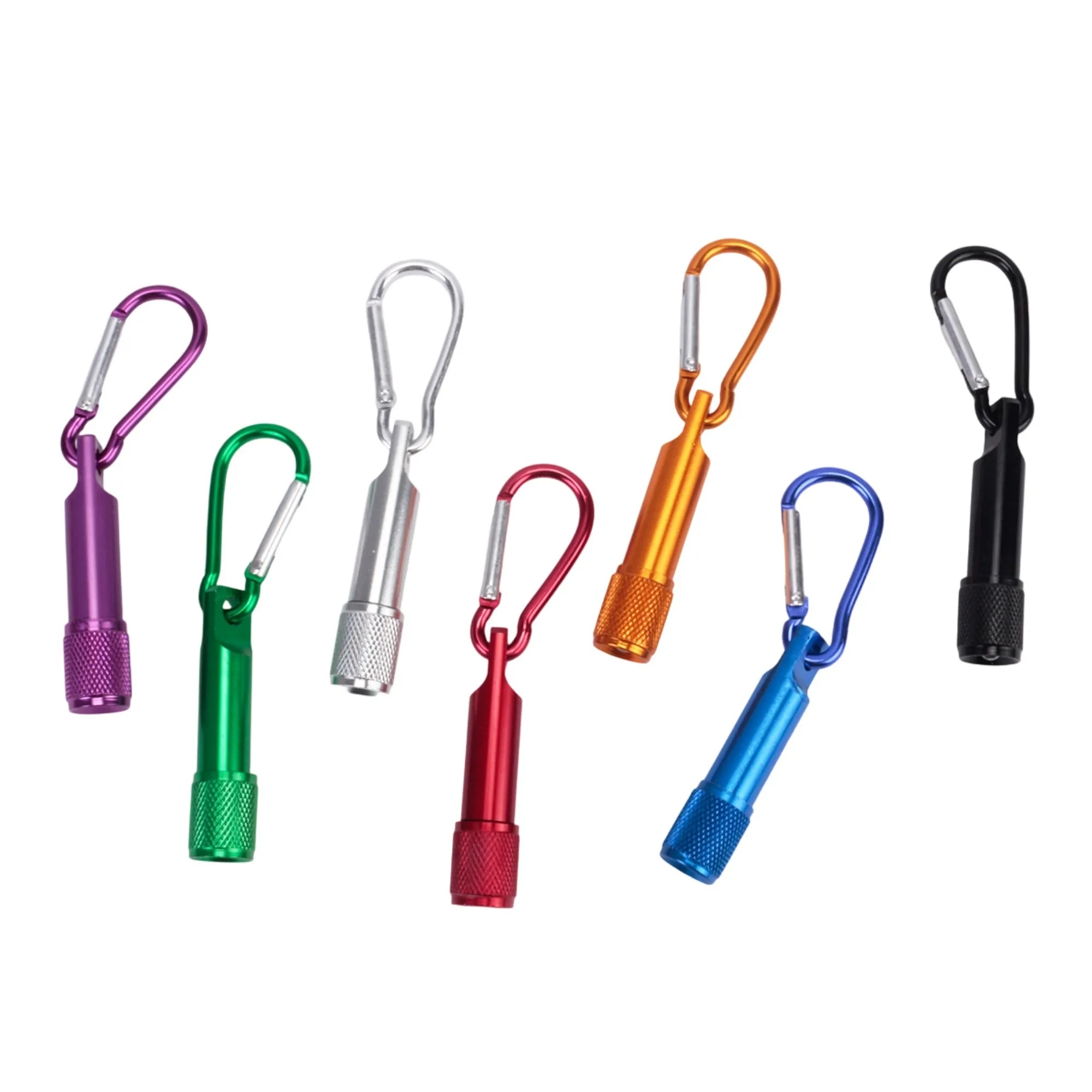 Led Mini Flashlight Keychain With Carabiner 13