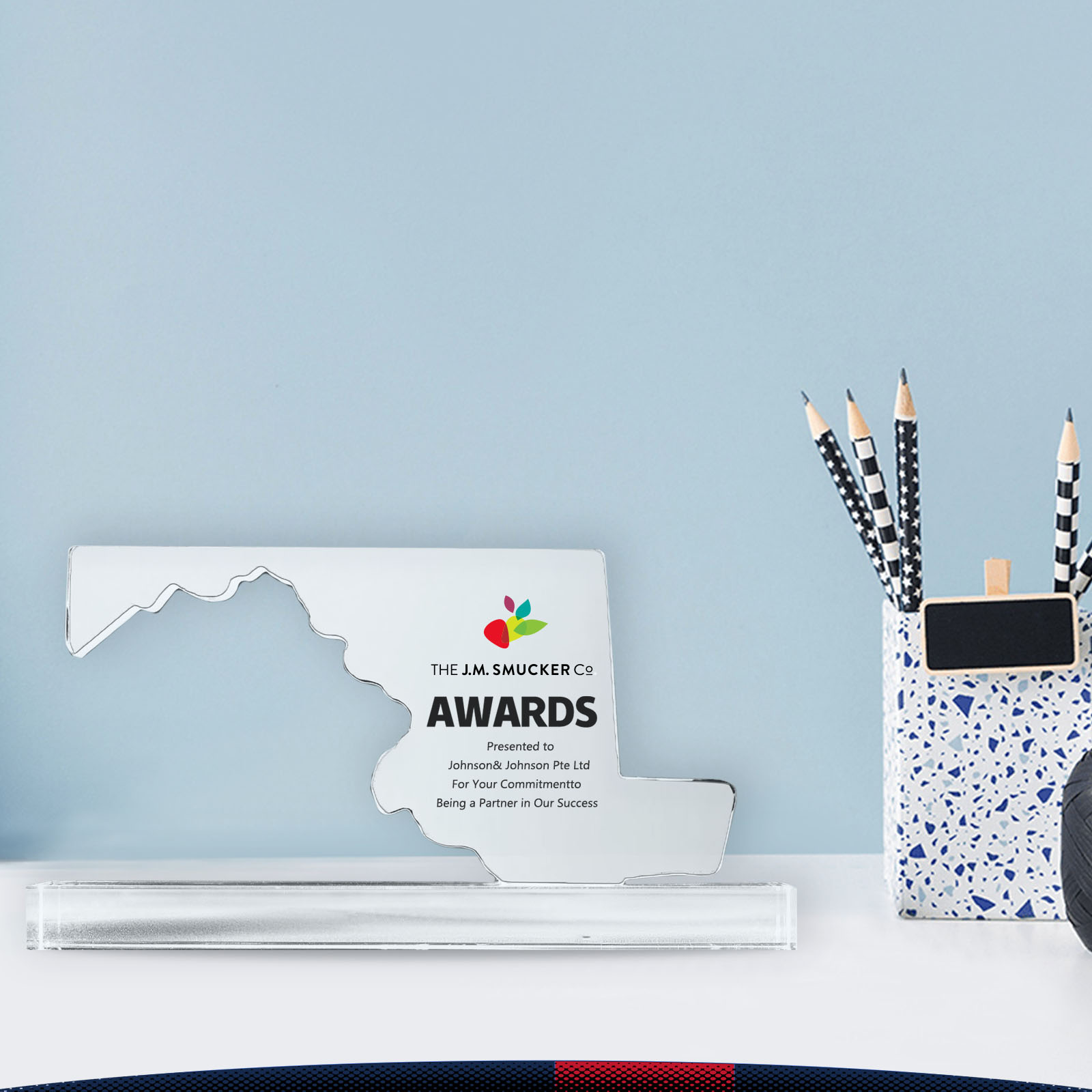 Glinle Maryland Crystal Award 2