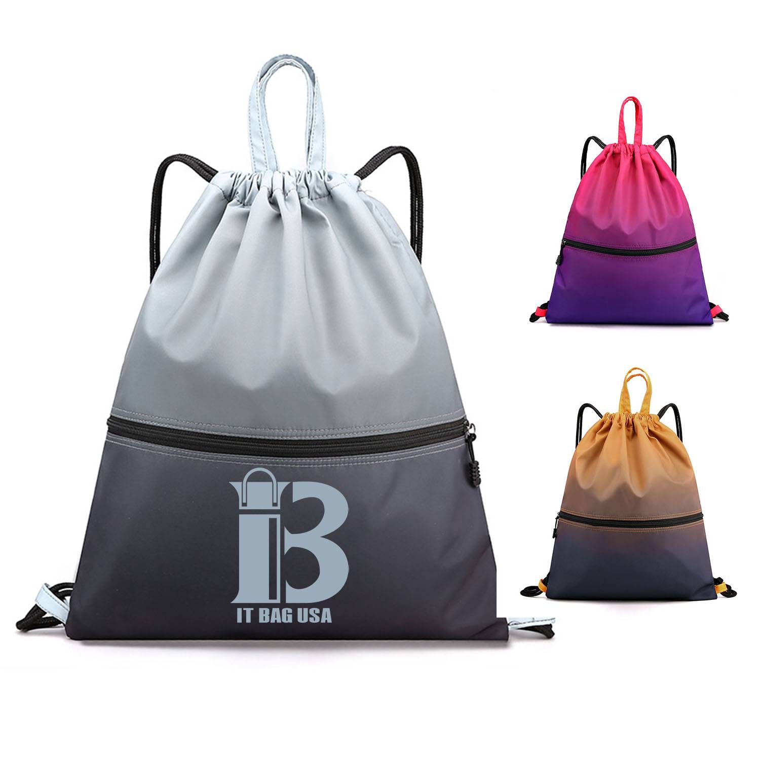 Gradual drawstring backpack bag 2