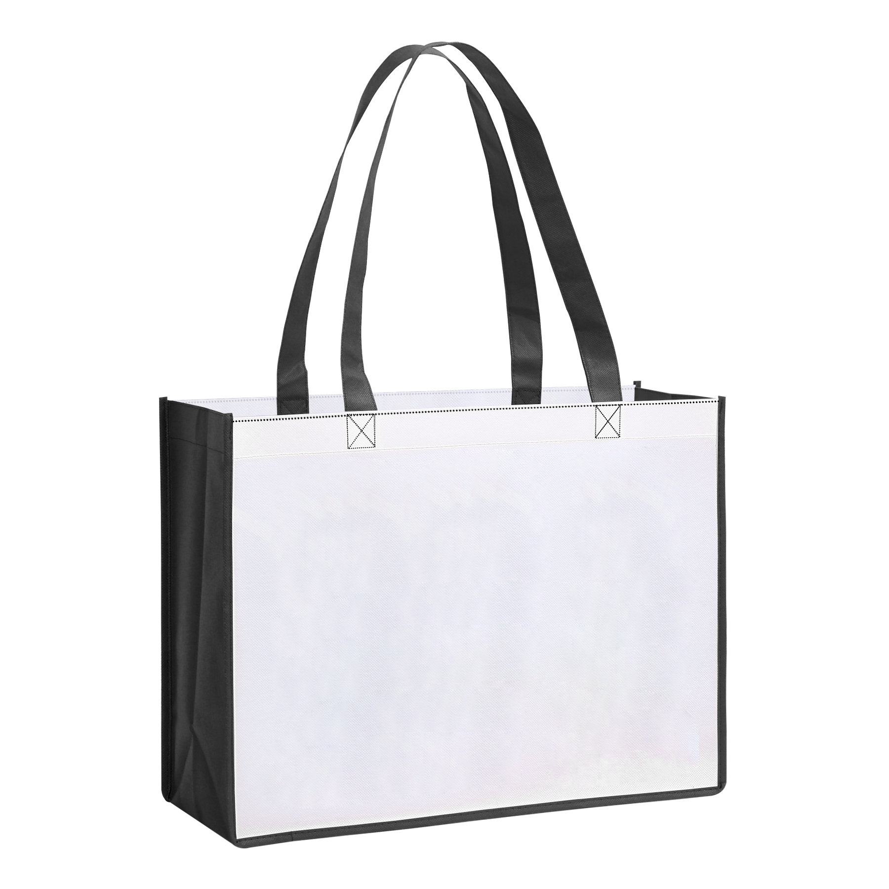 Laminated Non Woven Tote Bag(12" X 16" X 6") 14