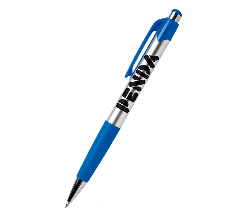 Silver Tone Grip Pen - Domestic 4