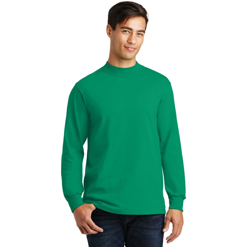 Port & Company Essential Mock Turtleneck. 18
