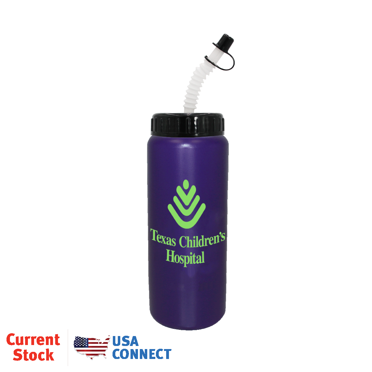 32 oz Grip Bottle with Flexible Straw 4