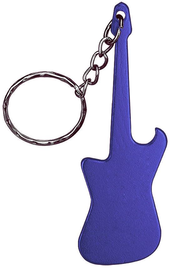 Guitar Shaped Bottle Opener Keychain 5