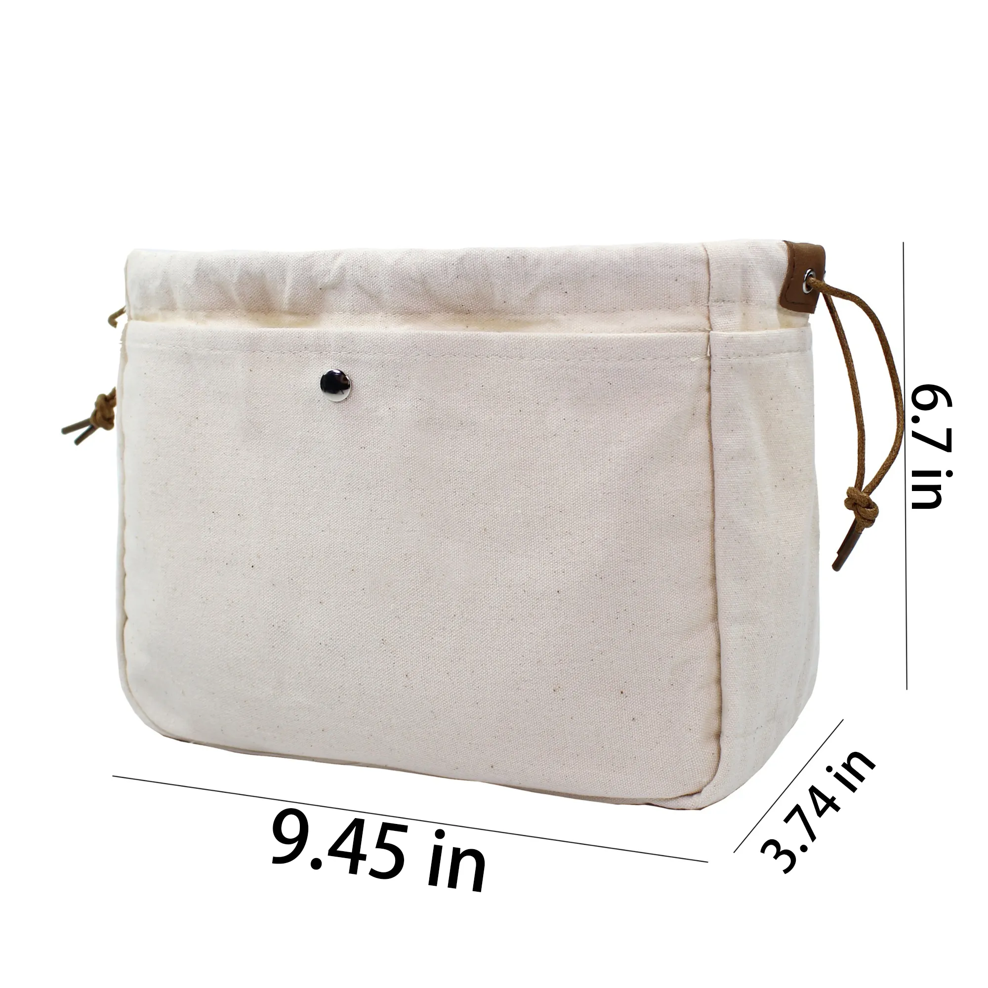 MOQ20 Minimal Canvas Storage Pouch 5