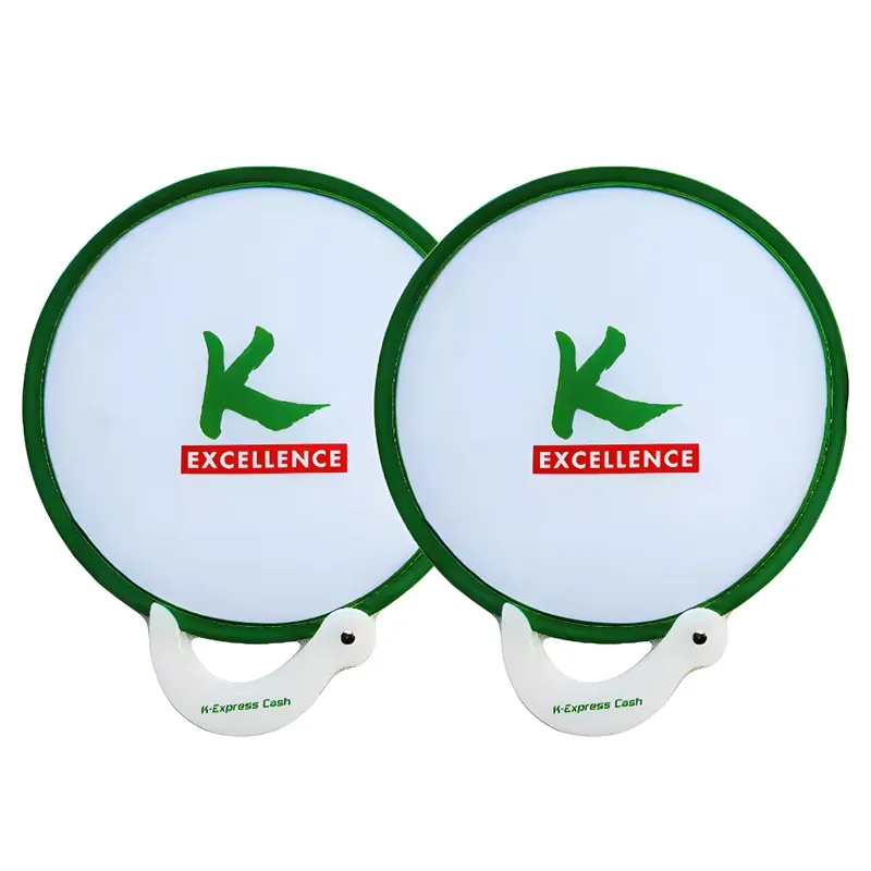 Nylon Folding Handle Fan 10