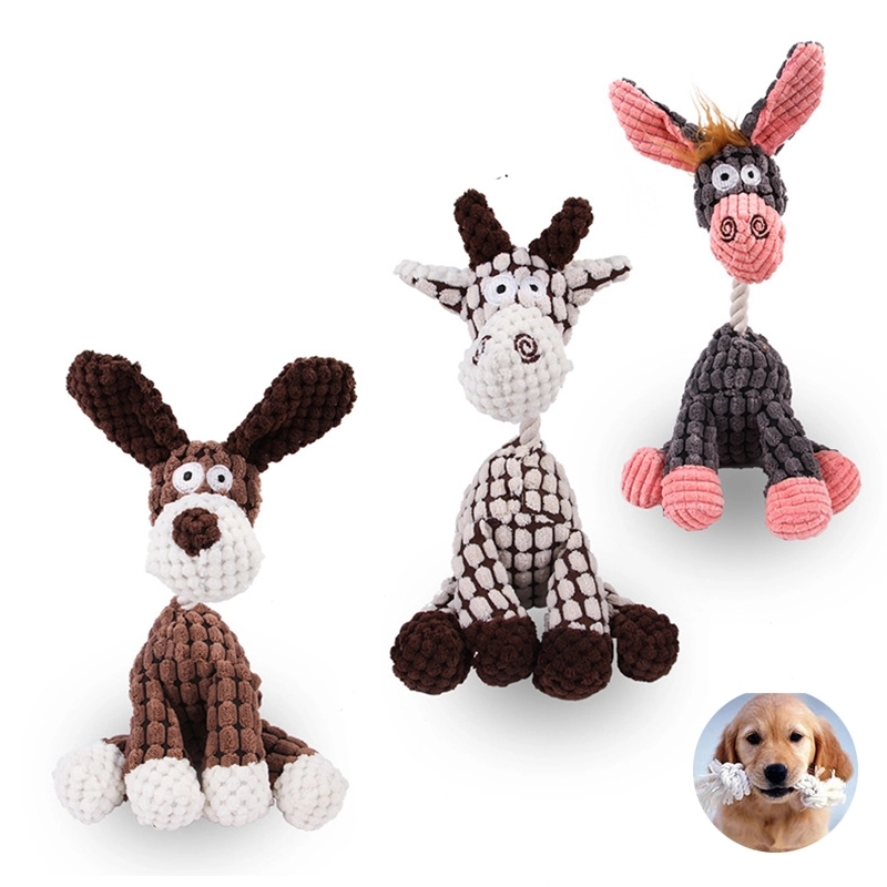 Crinkle Dog Toy No Stuffing Animals 2