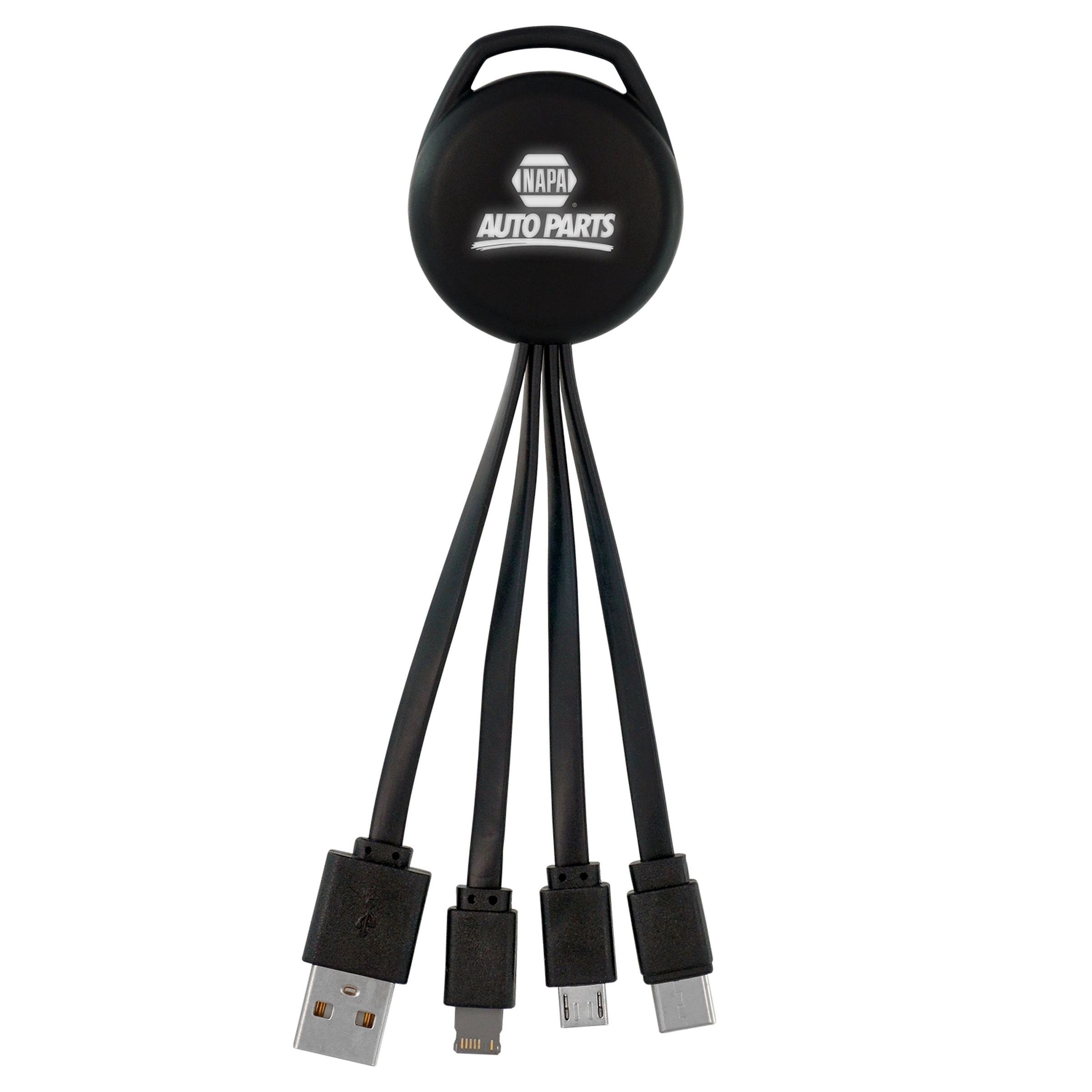 COLOR LIGHT UP VIVID 3-IN-1 CHARGING CABLE 8