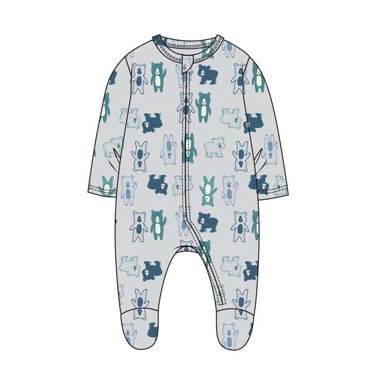 Boys Hacci Snap Rompers Size 0-9 Months 2