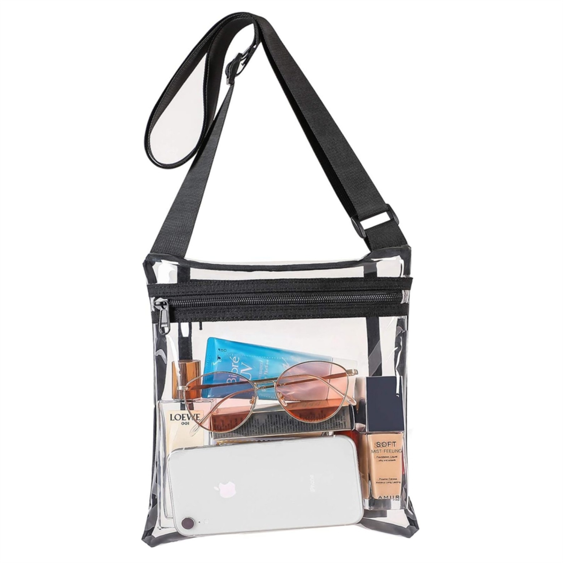 Stadium Approved Clear Crossbody Bag