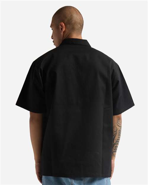 Unisex Quarter-Zip Short Sleeve Work Shirt - SHQZWS 13