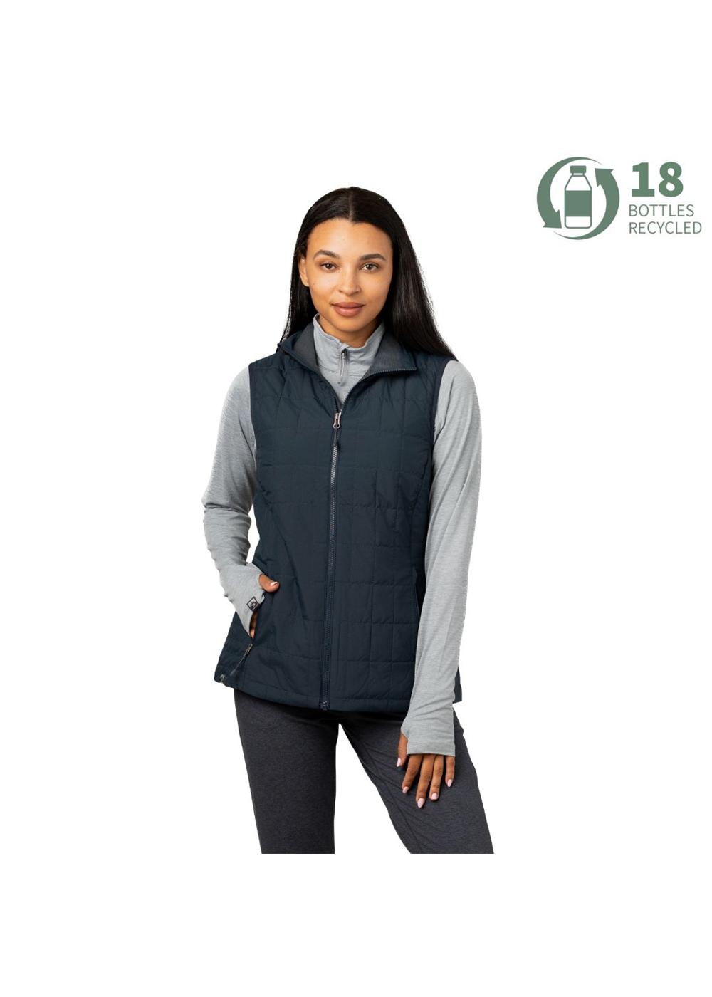 Storm Creek Women's Traveler 60 GSM Insulated Packable Quilted Vest 17