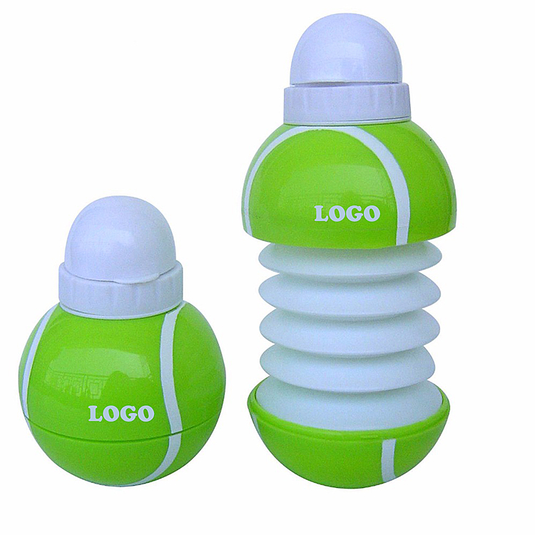 13 OZ Ball Shape Folding Water Bottle 2