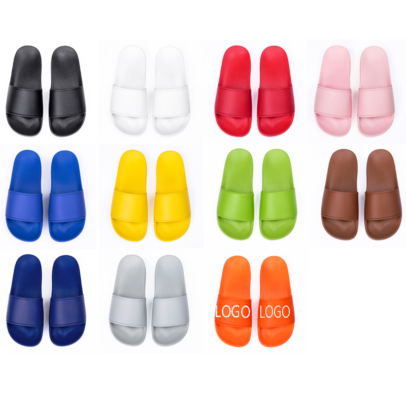Custom High Quality Plain Beach Slide Sandals w/Logo 4