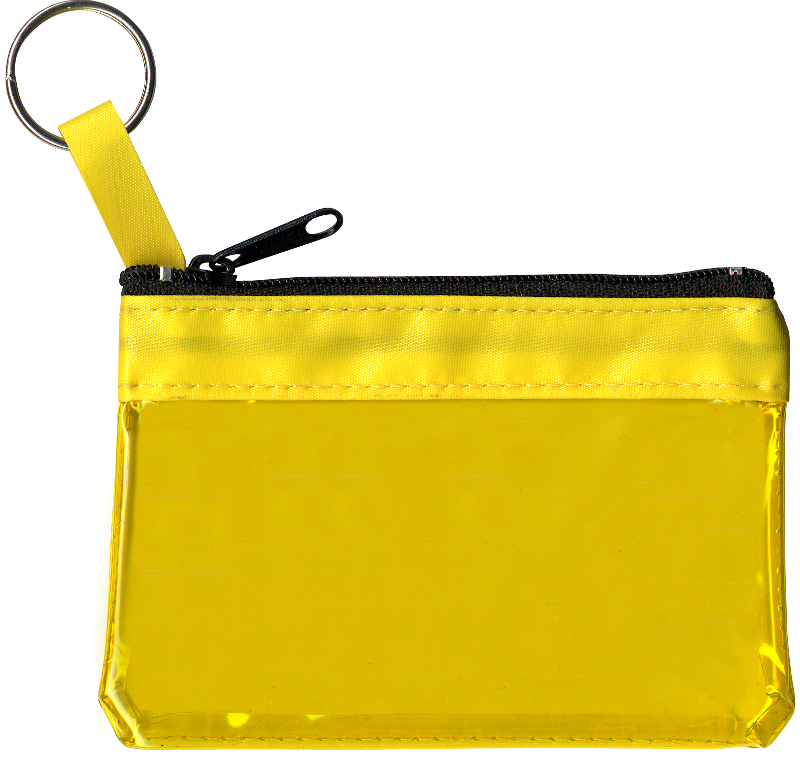 The Rainbow Translucent/ Crystal Clear Zip Pouches w/ Key Ring 5
