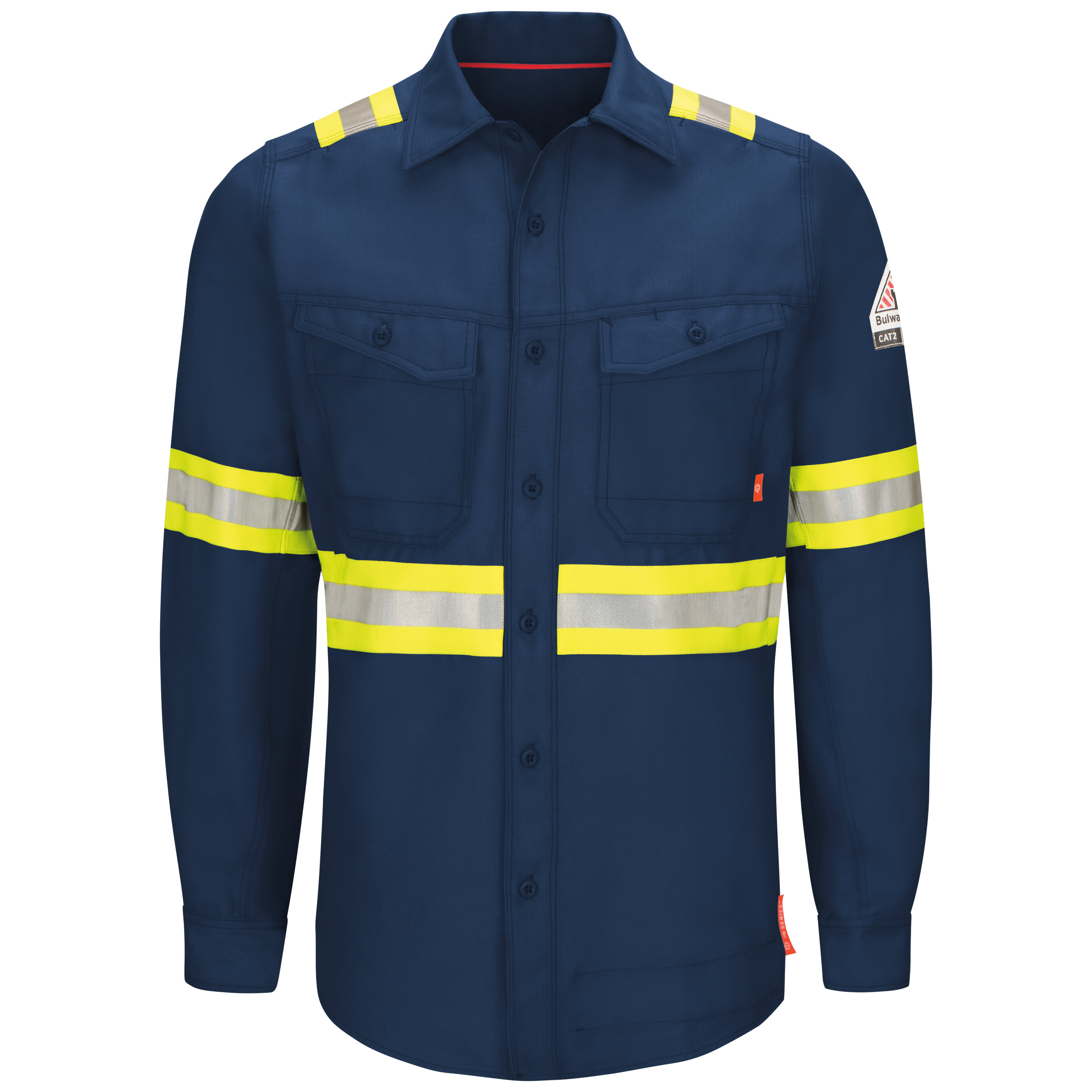 Bulwark® iQ Series® Endurance Men's FR Enhanced Visibility Work Shirt 4