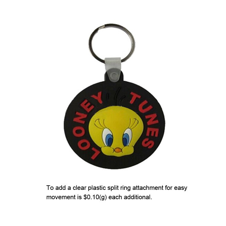 13 Square inch Custom PVC Key Tags (Key Chain, Keychain, Key chains) 9