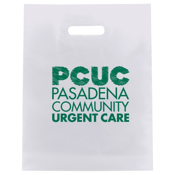 White Patch Handle Bags