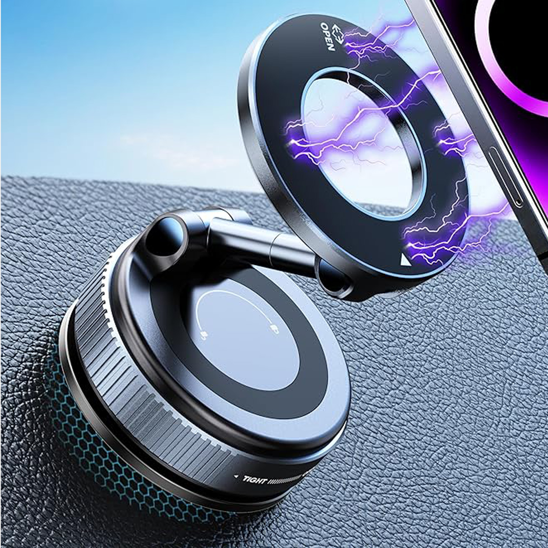 Vacuum Magnetic Phone Holder 3