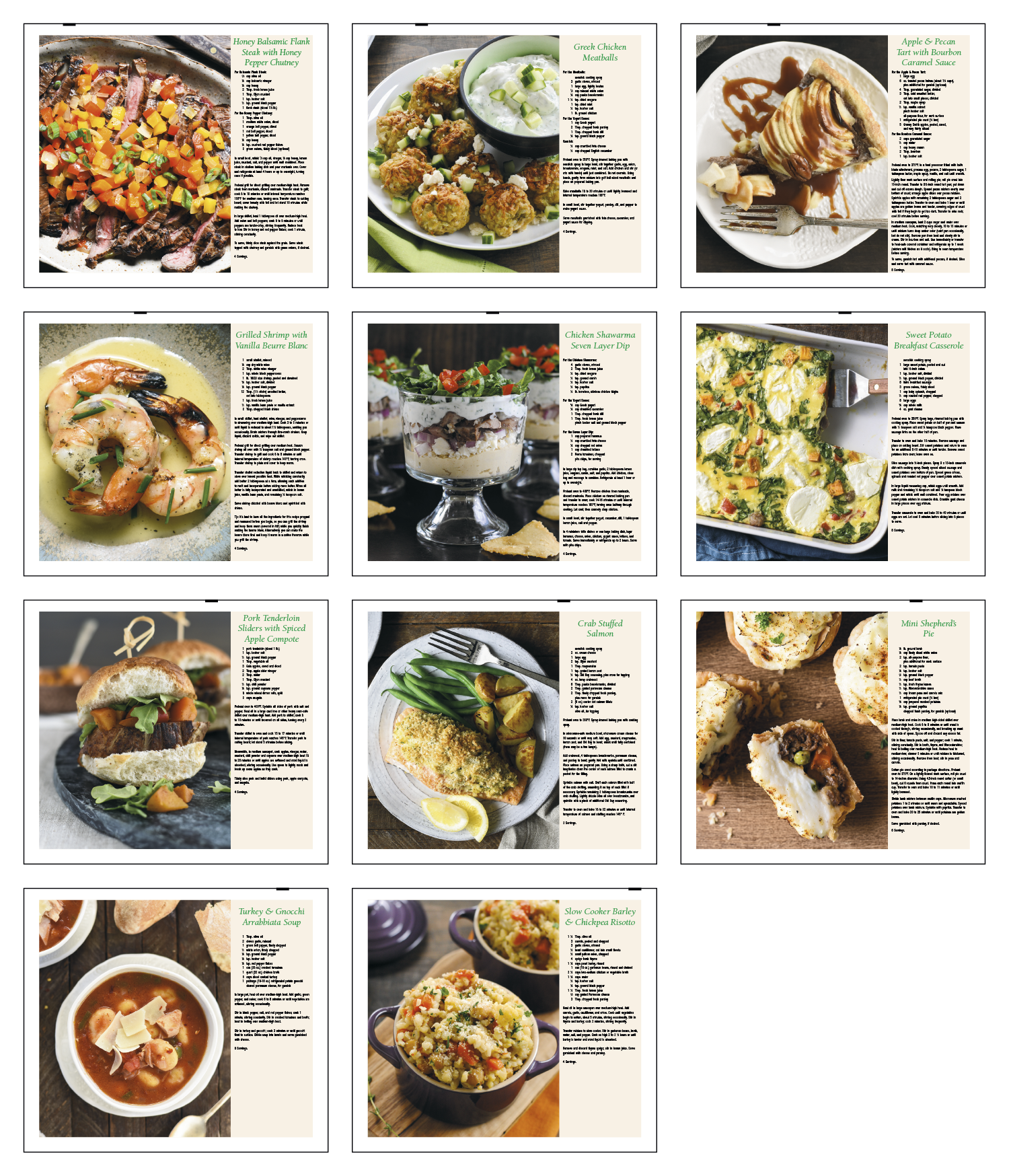 HotLine® Products Pocket Cookbook Calendar 24