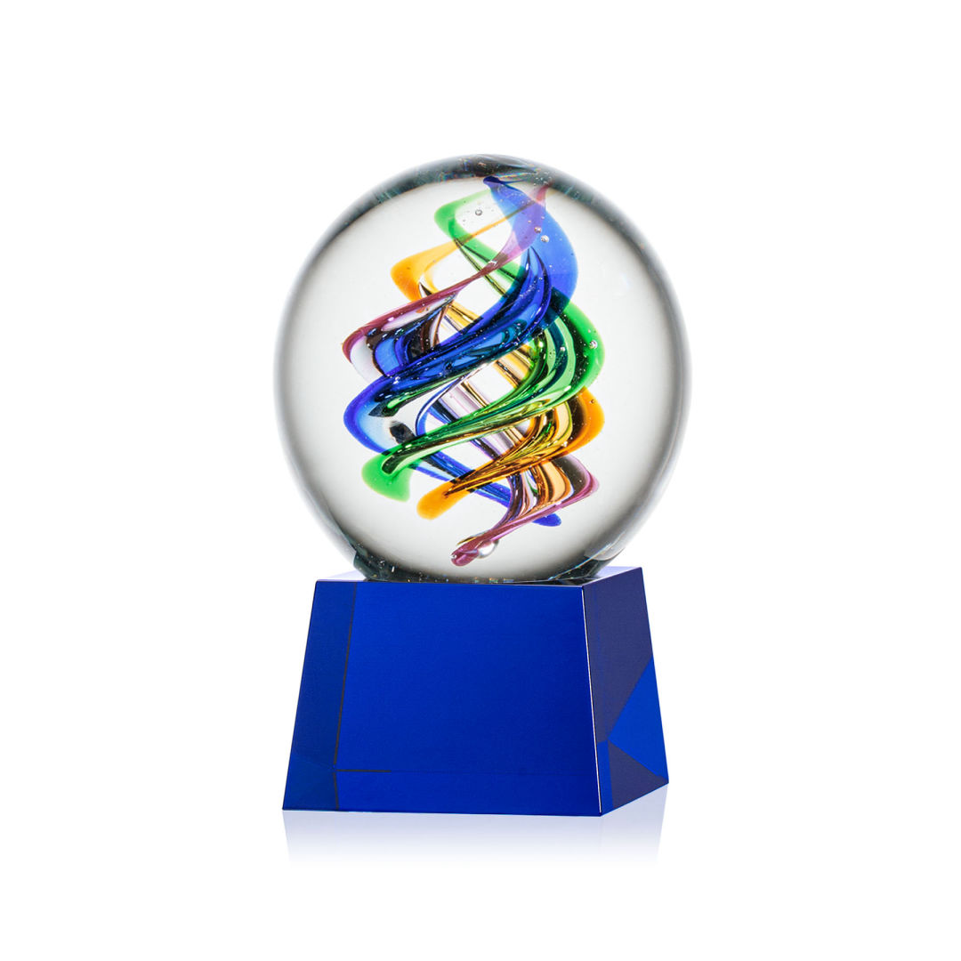 Galileo Award on Robson Base - Blue 14