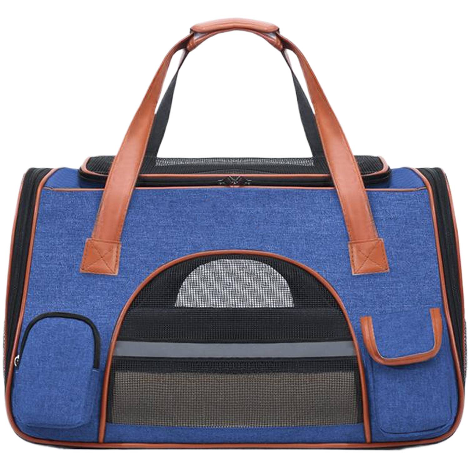 Large Capacity Foldable Oxford Pet Carrier Bag 3