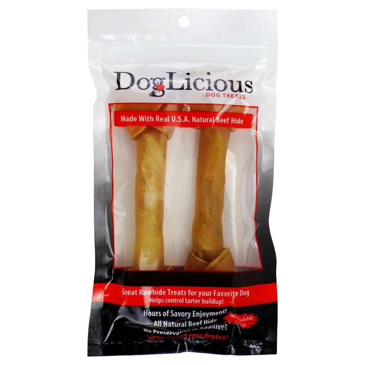 Natural Dog Bone Chews - 2 Pack 2