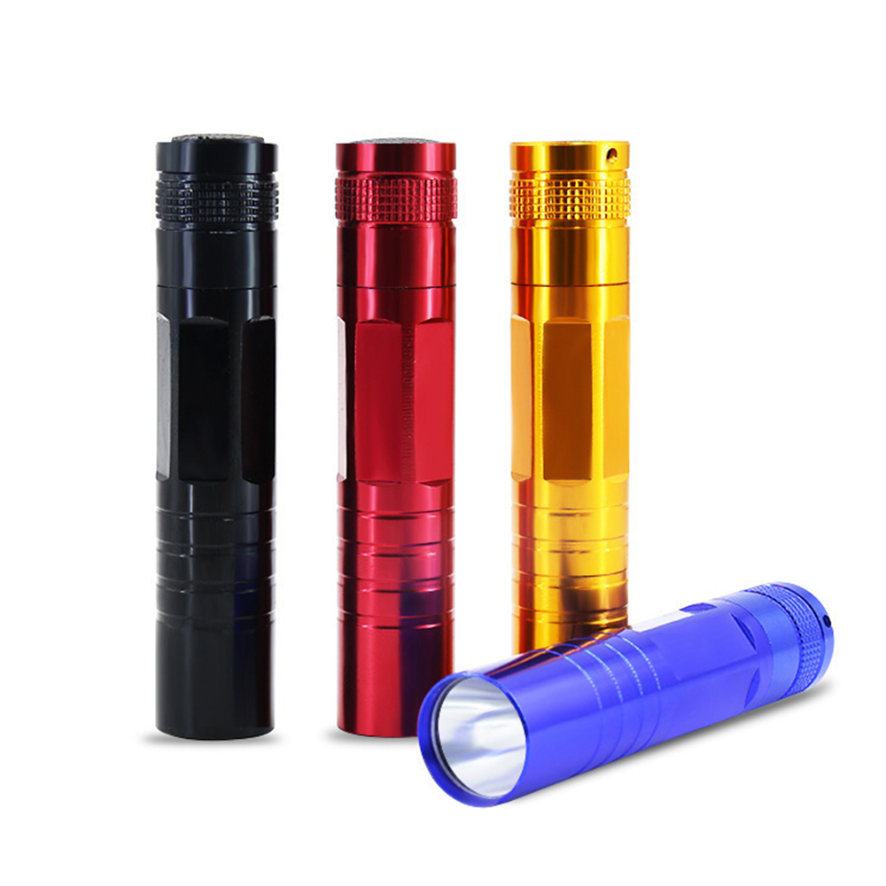 AA battery mini portable LED flashlight electric torch 5