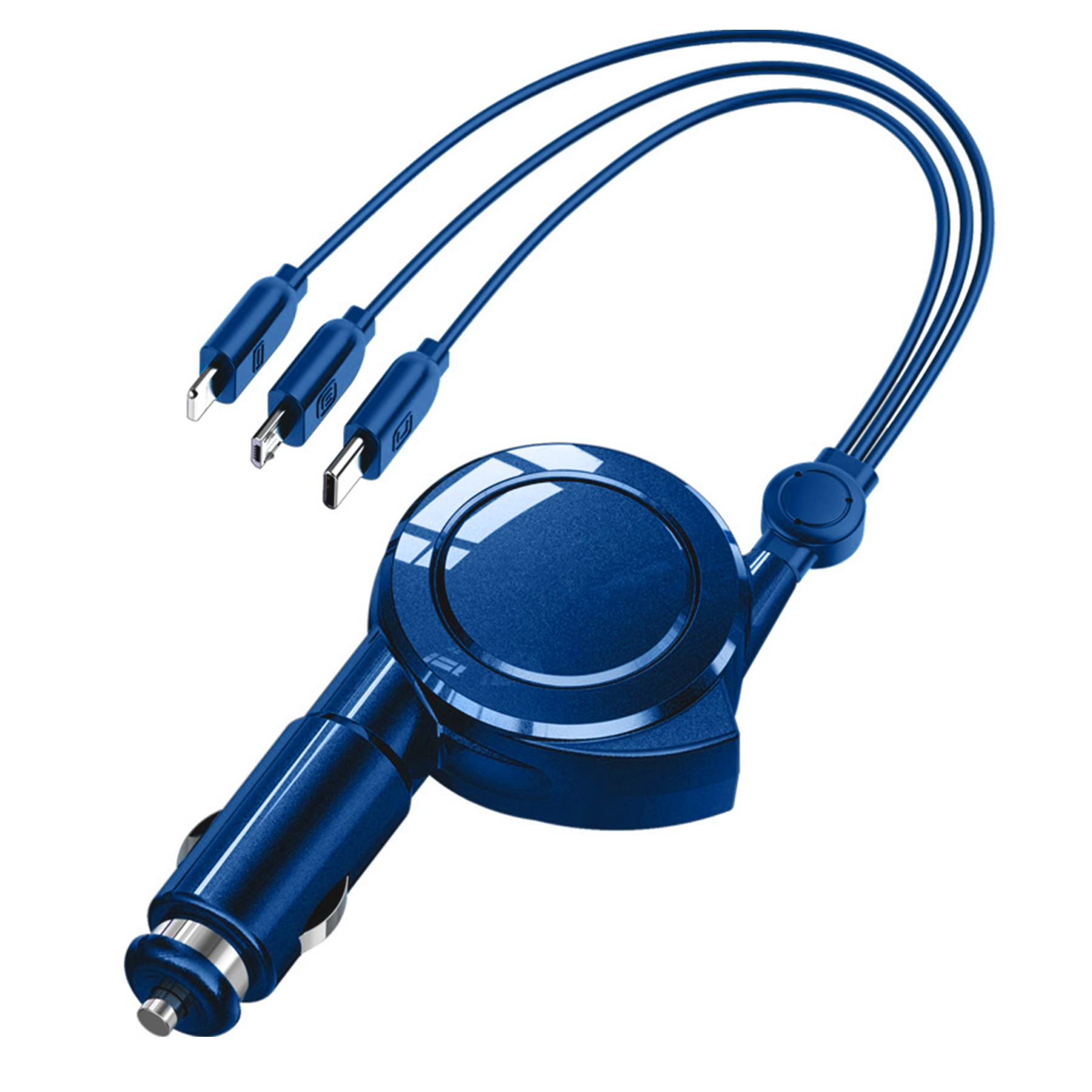 Car Charging Retractable Data Cable 3