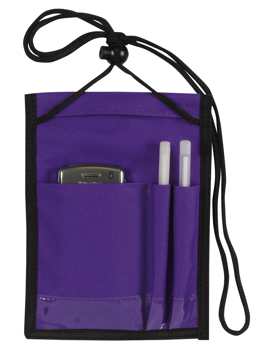 Multi-Pocket Badge Holder/Passport Pouch