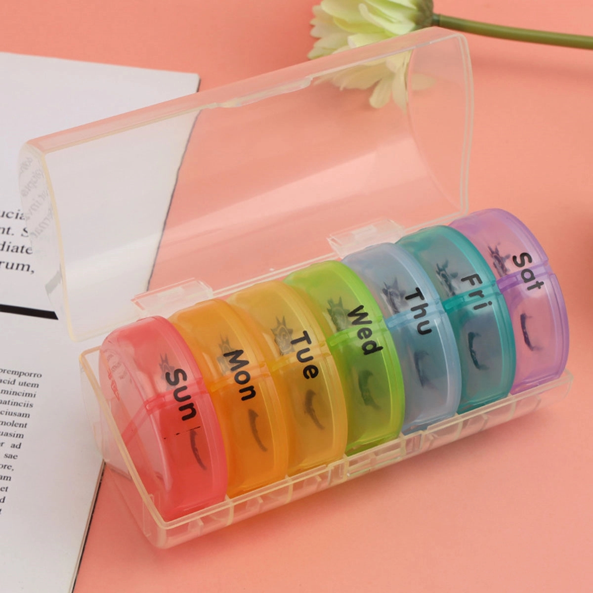 Weekly Pill Organizer 7 Day 2 Times A Day 2