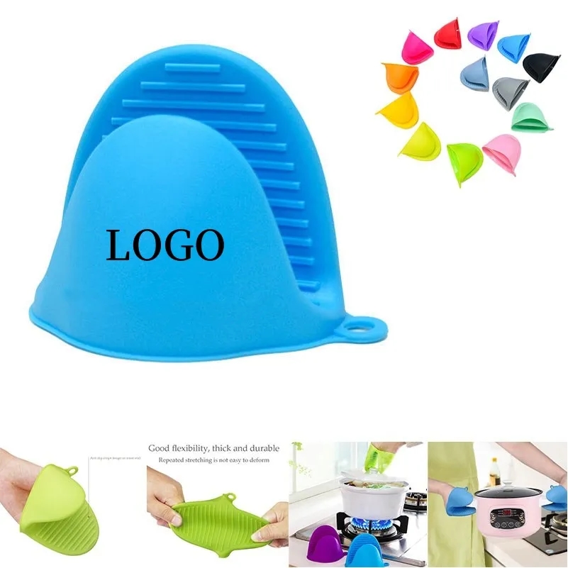 Silicone Heat Resistant Hand Clip Mitt Gloves 4