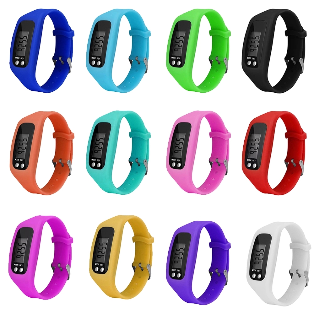 Silicone Wristband Sport Pedometer Smart Watch 3