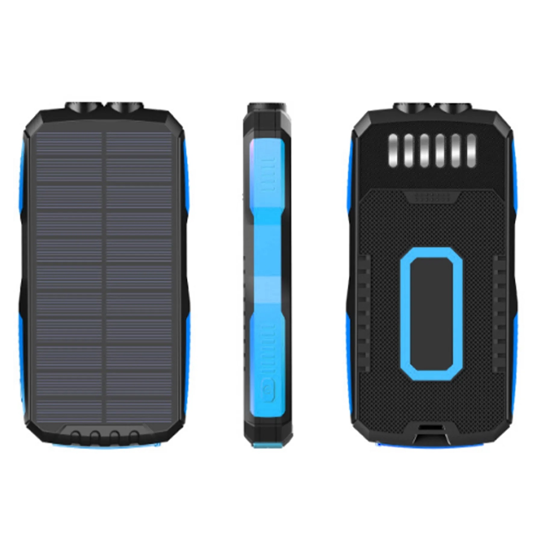 16000Mah Solar Power Bank Flashlight 5