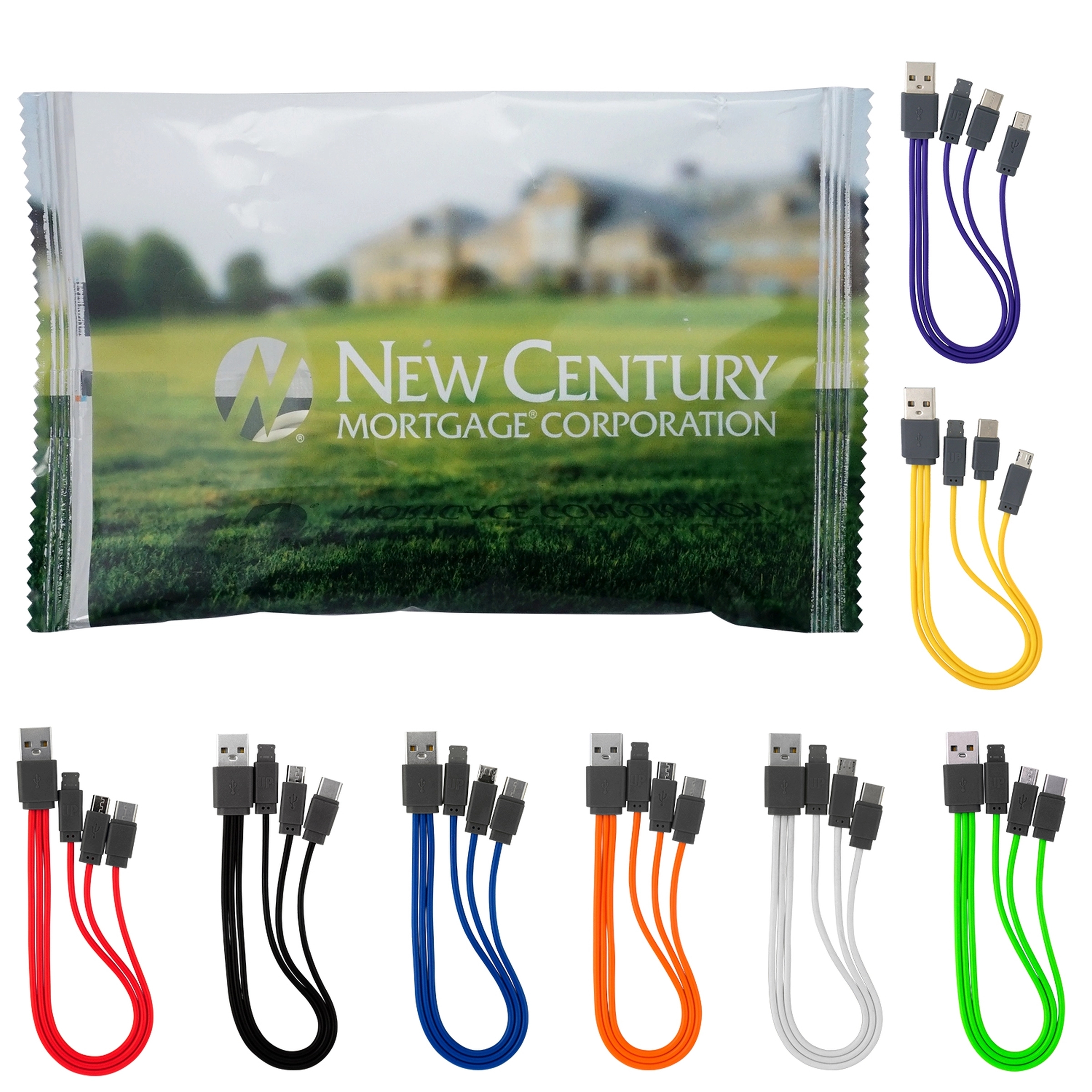 WRAPPED UP TYPE C CABLE SET