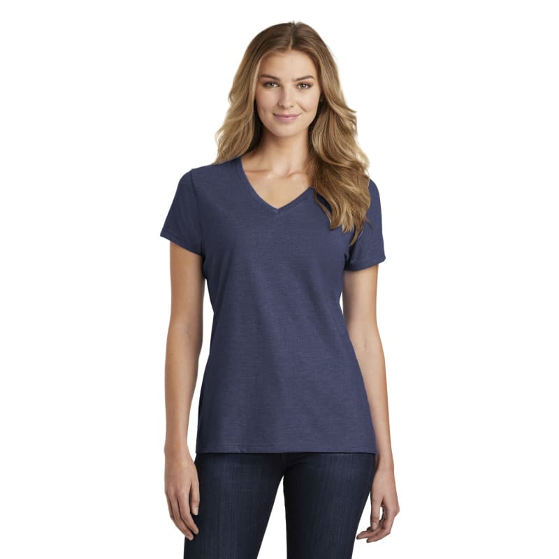 Port & Company Women's Fan Favorite Blend V-Neck Tee. 19