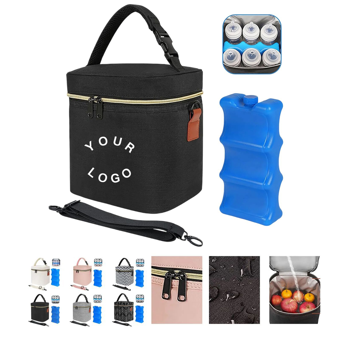 Insulated Bottle Storage Tote 2