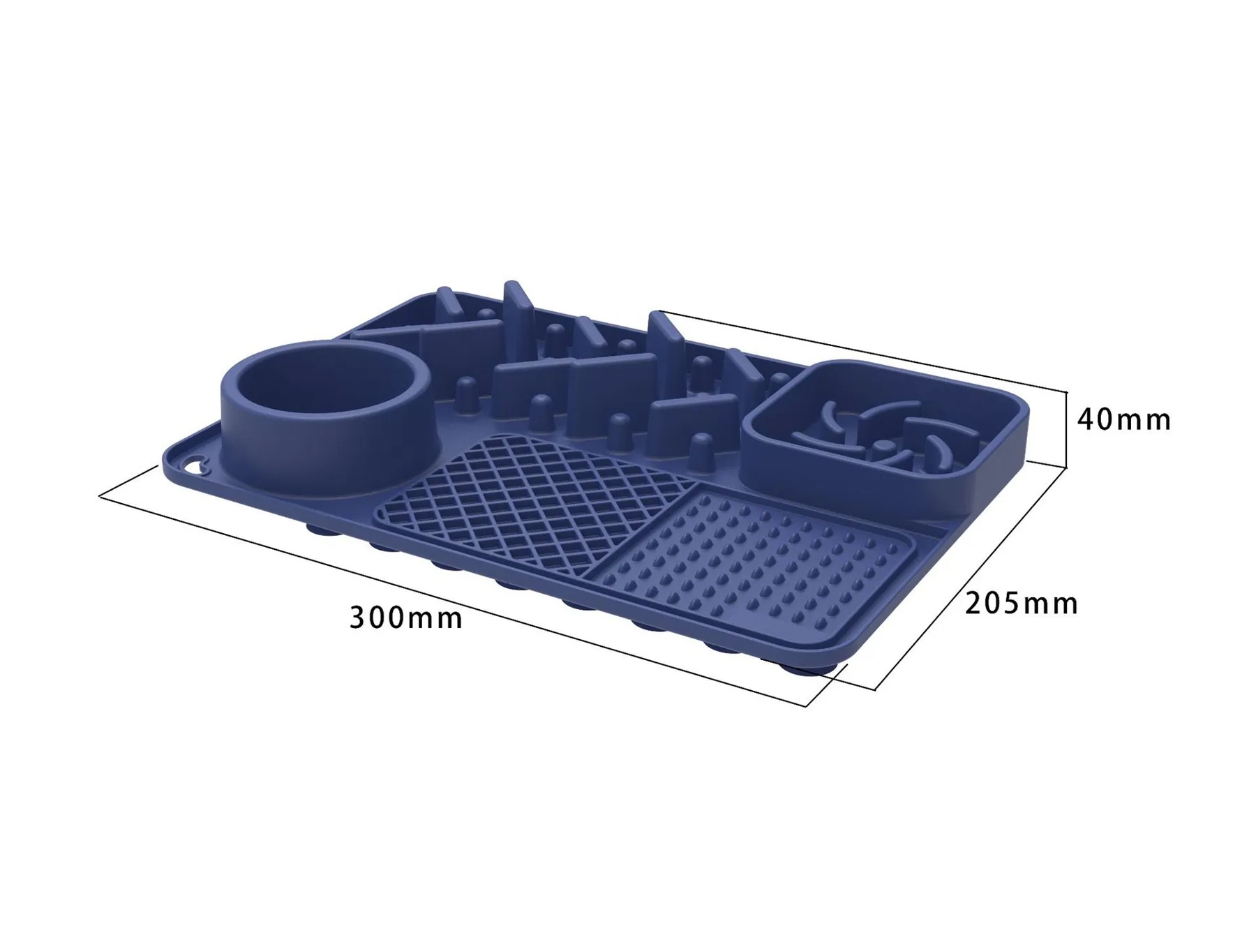 Non-slip Slow Pet Feeder Mat 8