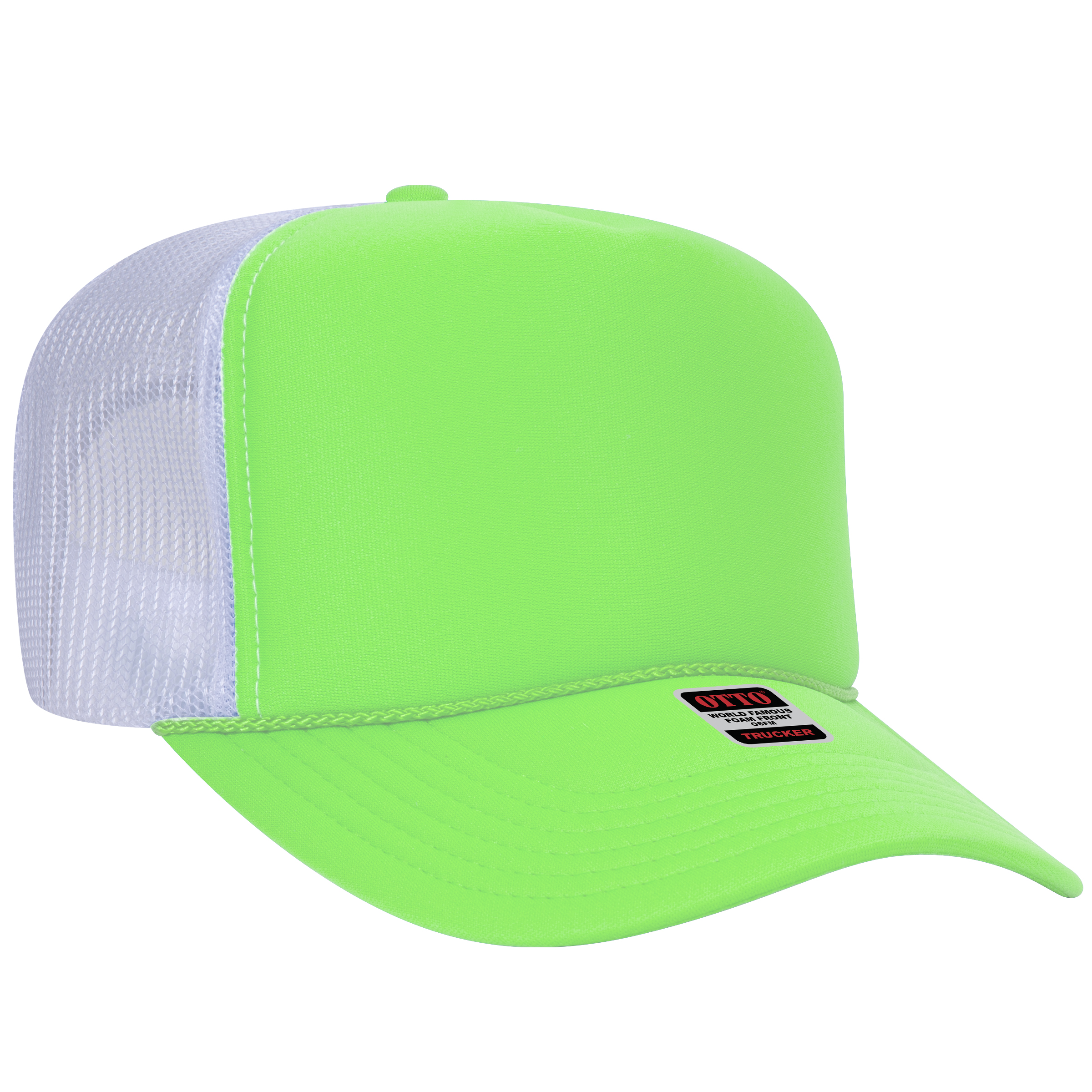 OTTO CAP® 5 Panel High Crown Mesh Back Trucker Hat 249